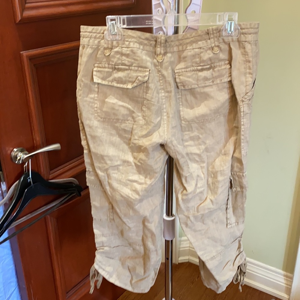 Linen Capri pants - Picture 2 of 3